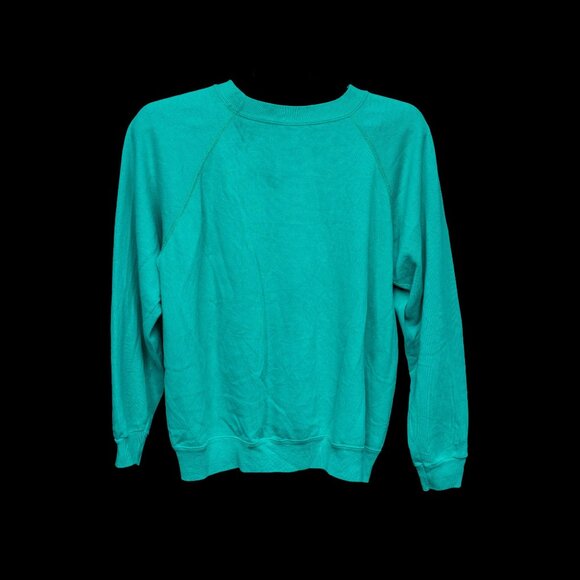 Vintage Teal Pennsylvania Crewneck Sweatshirt – Hanes Made in USA – Size L - Picture 2 of 3
